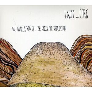 Knife and Fork - The Higher You Get The Rarer The Vegetation  CD